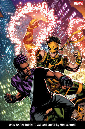 IRON FIST #4 MCKONE FORTNITE VARIANT