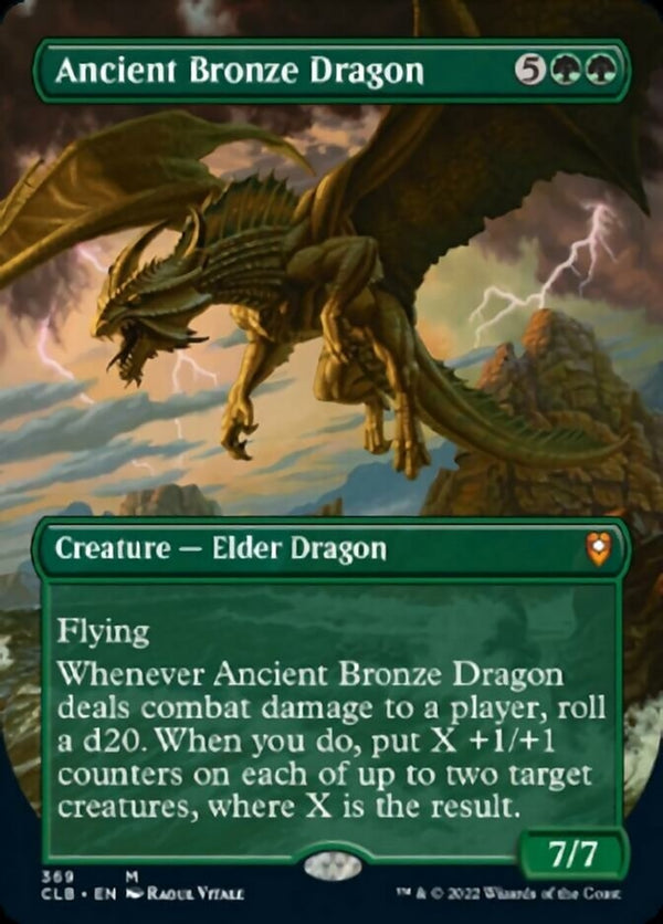 Ancient Bronze Dragon [#369 Alternate-Art Borderless] (CLB-M)