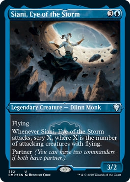 Siani, Eye of the Storm [#562 Etched Foil] (CMR-U)