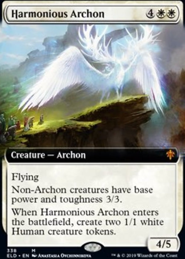 Harmonious Archon [#338 Extended Art] (ELD-M)