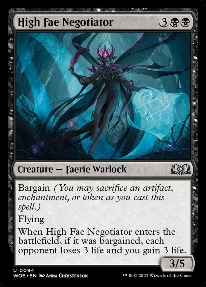 High Fae Negotiator [#0094] (WOE-U)