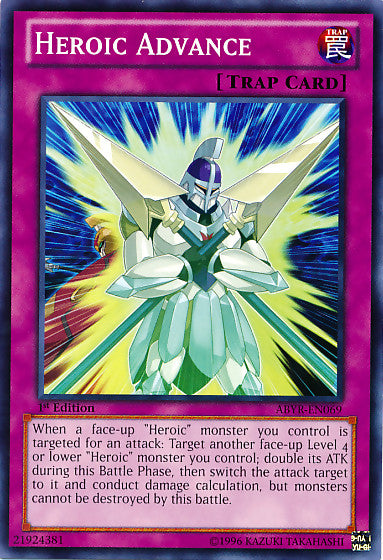 Heroic Advance (ABYR-EN069) Common - Near Mint 1st Edition