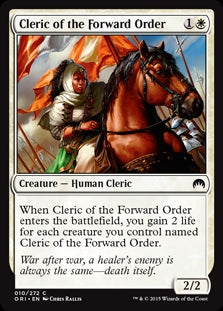 Cleric of the Forward Order (ORI-C)