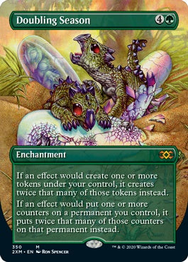 Doubling Season [#350 Alternate-Art Borderless] (2XM-M)