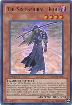 The Six Samurai - Irou (RYMP-EN093) Ultra Rare 1st Edition