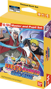 Chrono Clash System Card Game: Naruto Boruto - Set 04 Master and Student