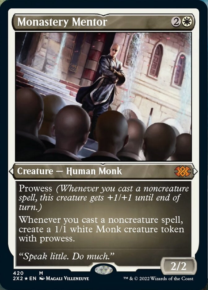Monastery Mentor [#420 Etched Foil] (2X2-M)