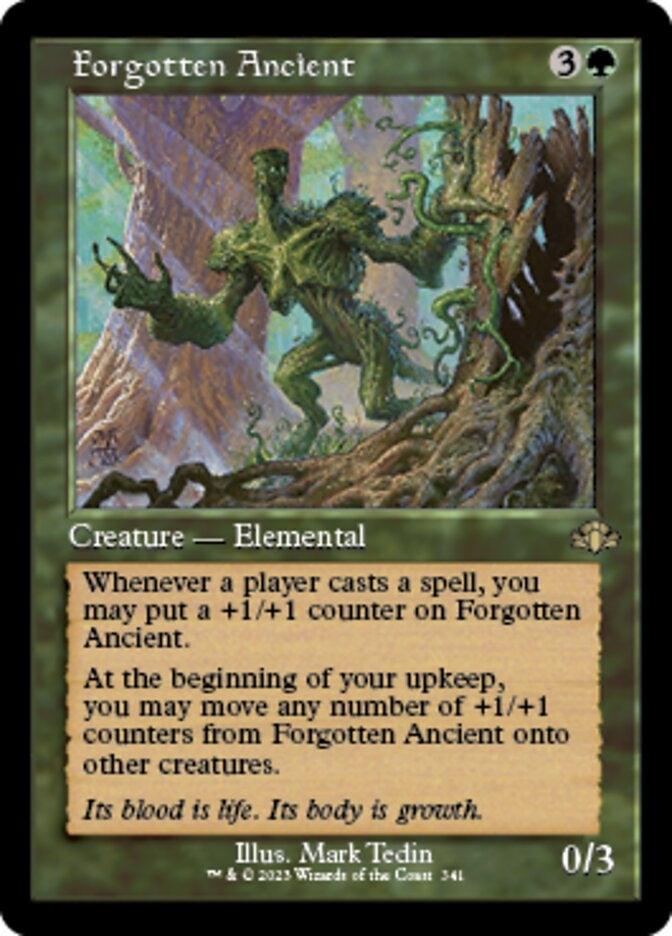 Forgotten Ancient [#341 Old Frame Bonus Sheet] (DMR-R)
