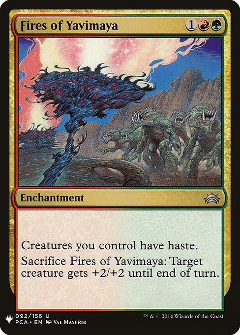 Fires of Yavimaya [Mystery Booster #1425] (PCA-U)