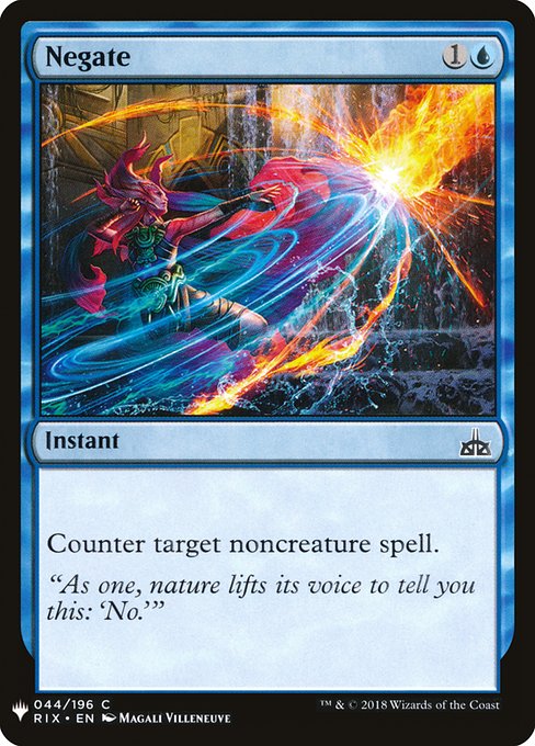 Negate [Mystery Booster #0443] (RIX-C)