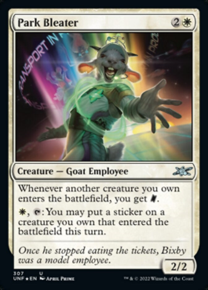 Park Bleater [#307 Galaxy Foil] (UNF-U)