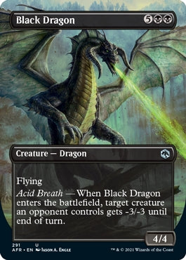Black Dragon [#291 Alternate-Art Borderless] (AFR-U)