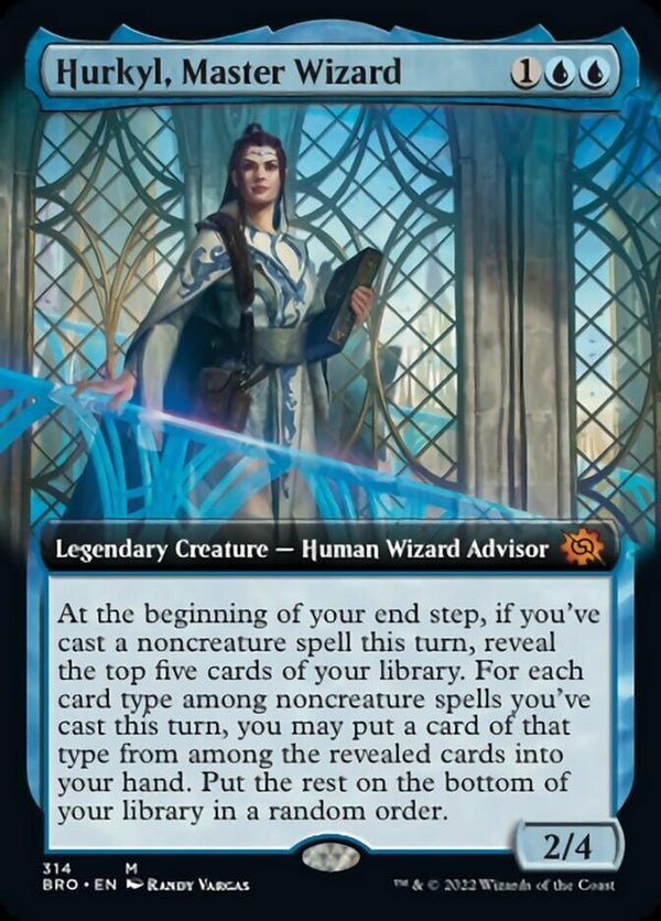 Hurkyl, Master Wizard [#314 Extended Art] (BRO-M)