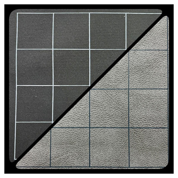 CHX96480: Double-Sided Battlemat with Black-Grey 1'' Squares