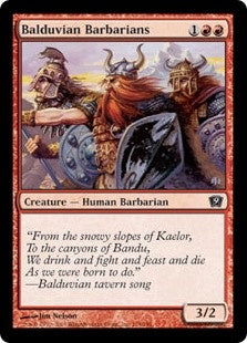 Balduvian Barbarians (9ED-C)