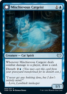 Mischievous Catgeist // Catlike Curiosity (VOW-U)