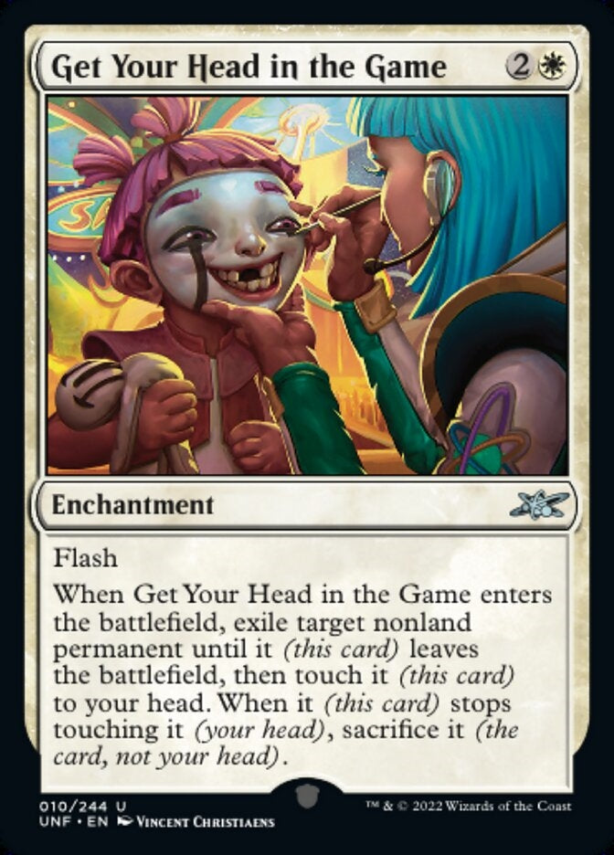 Get Your Head in the Game (UNF-U)