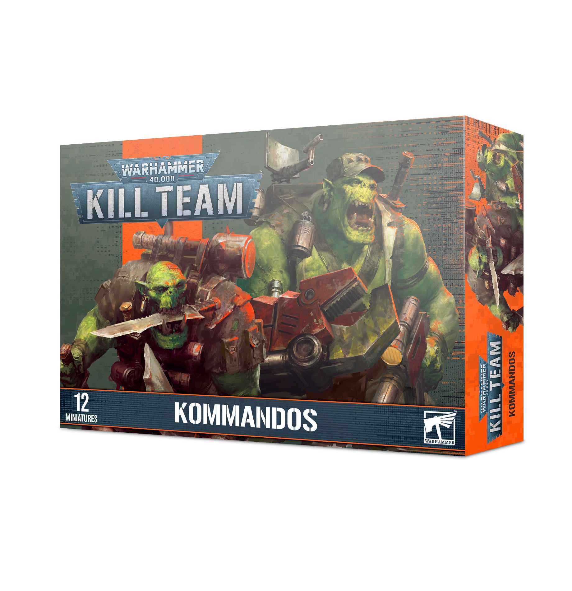 40K Kill Team: Kill Team - Kommandos (Orks) (OOP see notes)