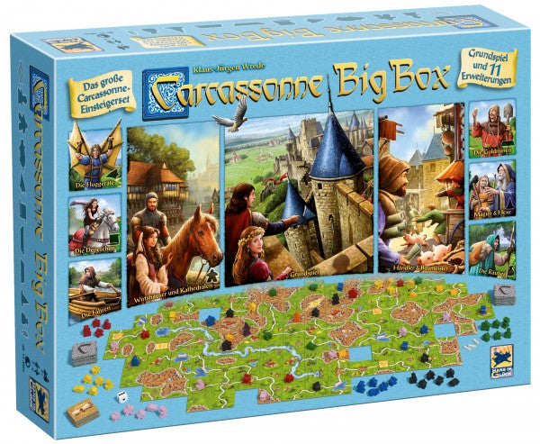 Carcassonne: Big Box (See Notes)