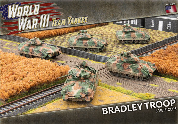 Flames of War: Team Yankee WW3: USA (TUBX19) - Bradley Troop (Plastic)