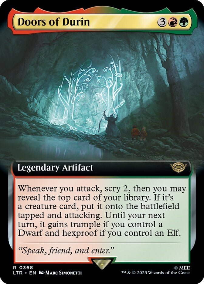 Doors of Durin [#0368 Extended Art] (LTR-R)