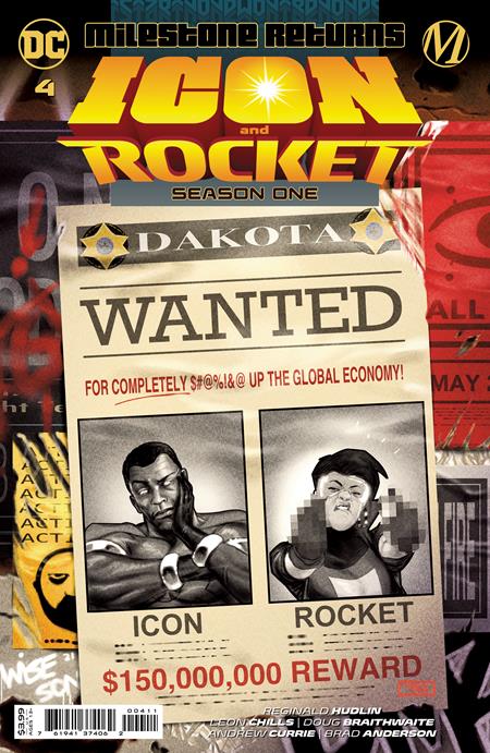 ICON & ROCKET SEASON ONE #4 (OF 6) CVR A TAURIN CLARKE