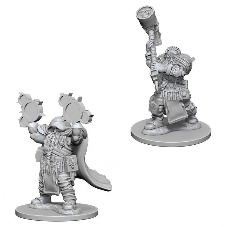 D&D: Nolzur's Marvelous Miniatures - Dwarf Male Cleric W02