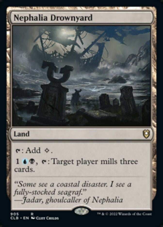 Nephalia Drownyard [#905 Commander Decks] (CLB-R)