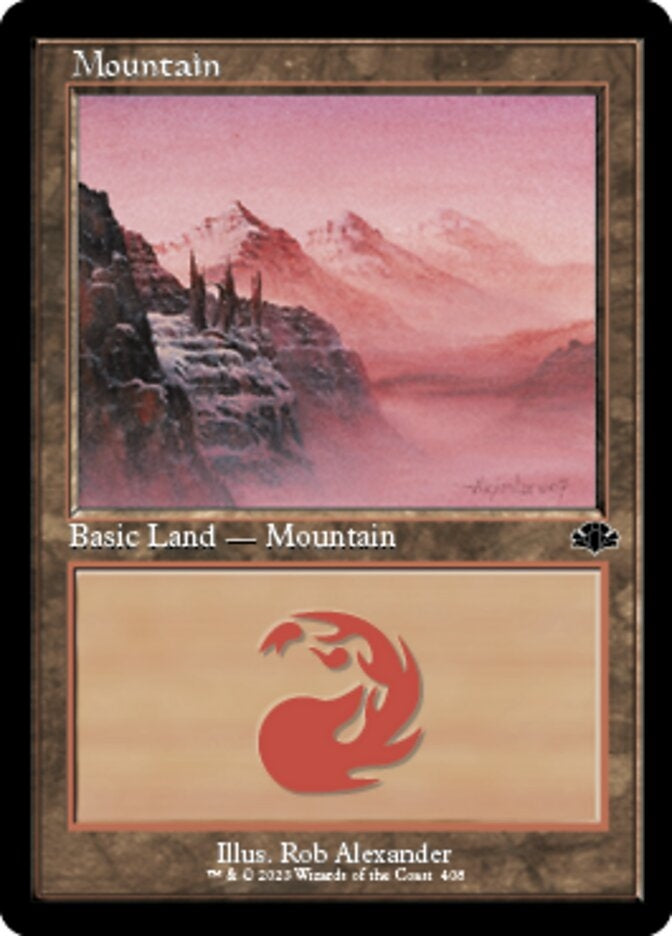 Mountain [#408 Old Frame Bonus Sheet] (DMR-C)