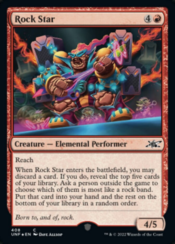 Rock Star [#408 Galaxy Foil] (UNF-C)