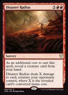 Disaster Radius (CM2-R)