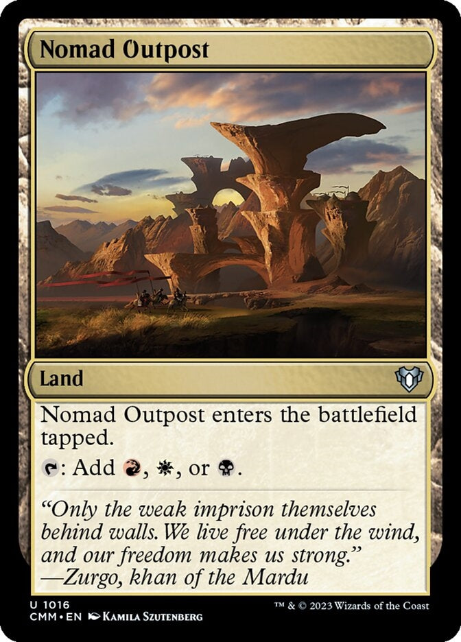 Nomad Outpost [#1016 Reprints] (CMM-U)
