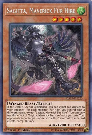 Sagitta, Maverick Fur Hire (DASA-EN020) 1st Edition
