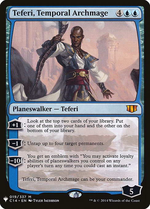 Teferi, Temporal Archmage [Mystery Booster #0515] (C14-M)