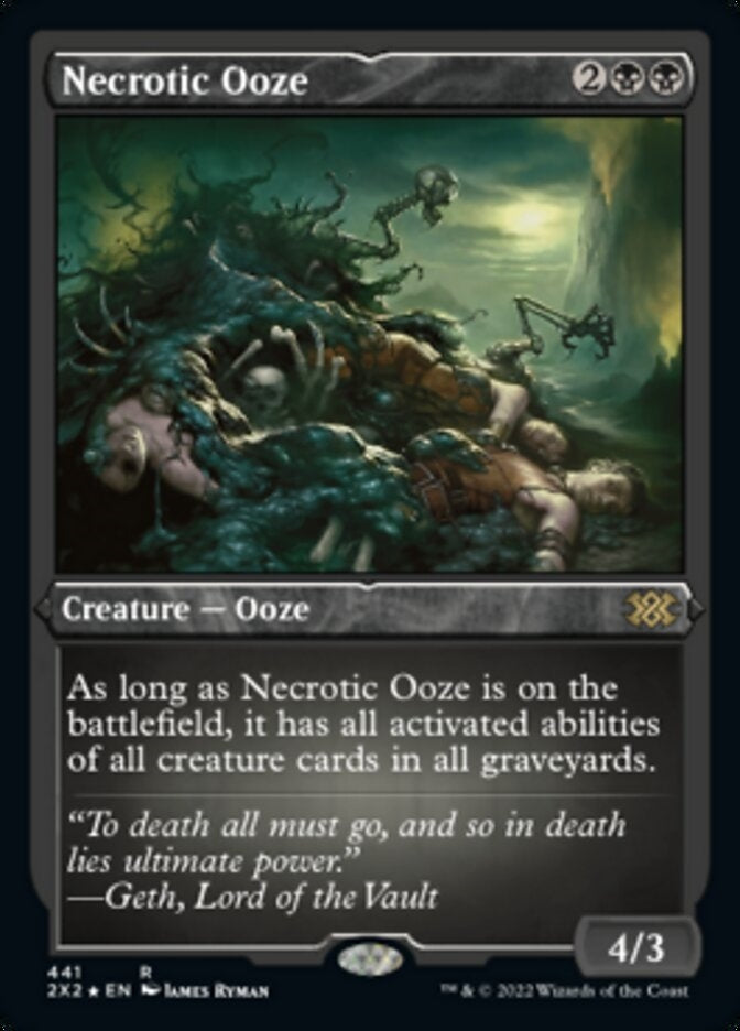 Necrotic Ooze [#441 Etched Foil] (2X2-R)