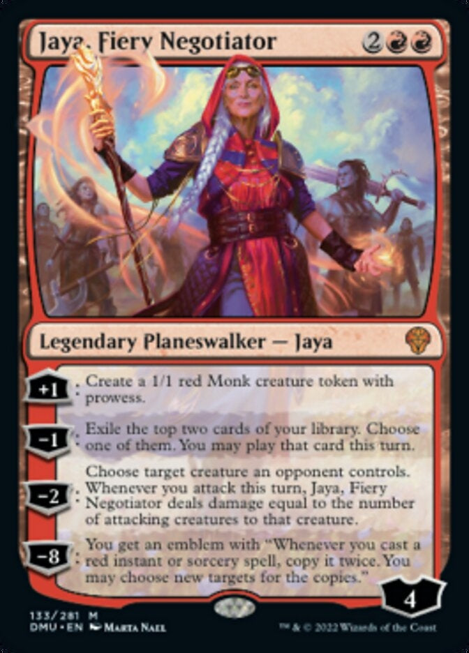 Jaya, Fiery Negotiator (DMU-M)