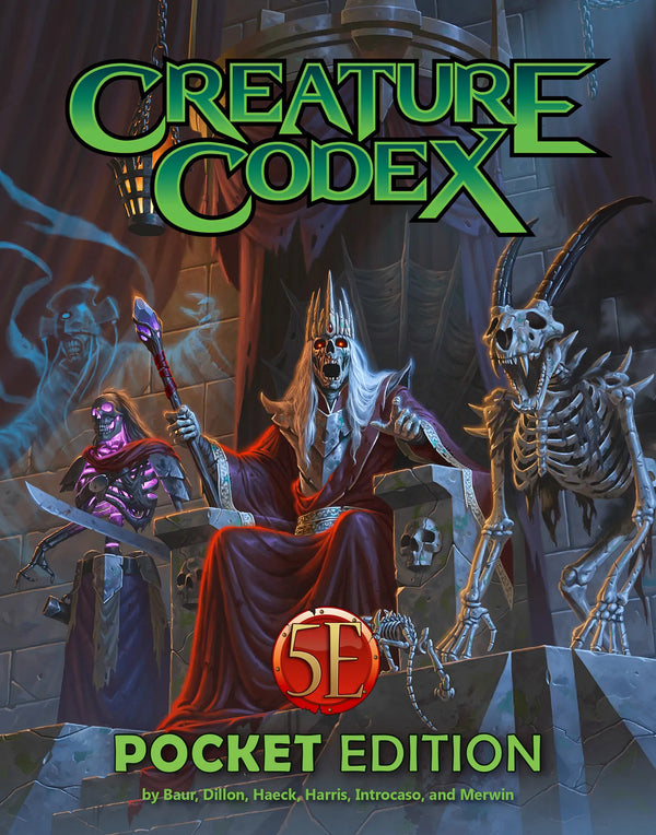 D&D 5E OGL: Creature Codex (Pocket Edition)