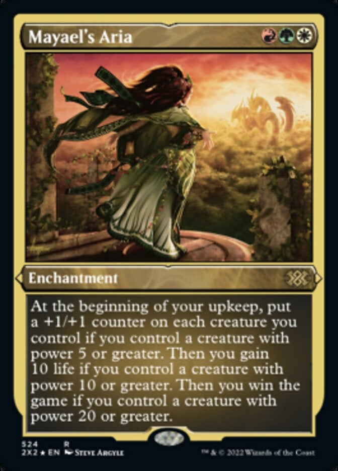 Mayael's Aria [#524 Etched Foil] (2X2-R)