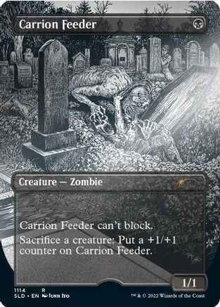 Carrion Feeder (SLD-R) Foil Etched Borderless