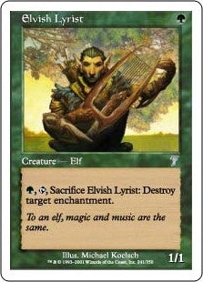 Elvish Lyrist (7ED-U)