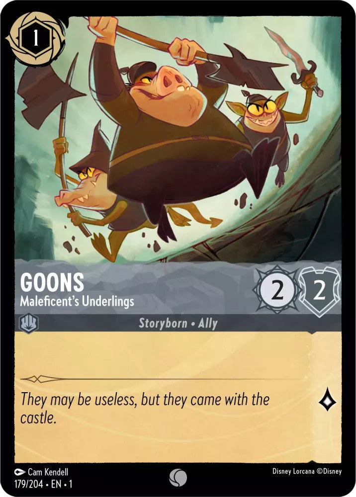 Goons - Maleficent's Underlings (The First Chapter 179/204) Common - Near Mint