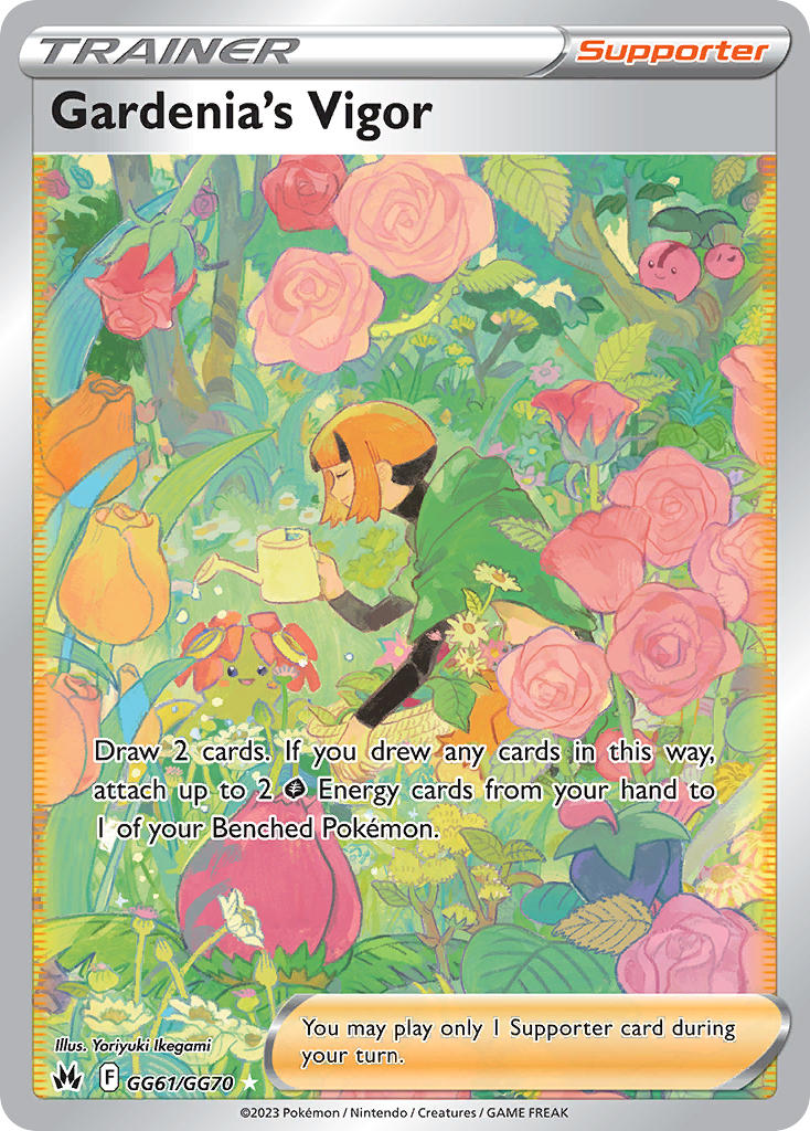 pokemon card gg Kricketune #GG002/70 Crown Zenith Galarian Gallery Weakness Water 2 Resistance None None Retreat Cost pokemon Crown Zenith: Galarian Gallery