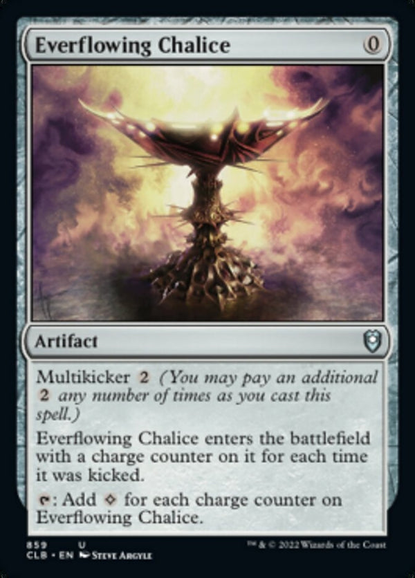 Everflowing Chalice [#859 Commander Decks] (CLB-U)