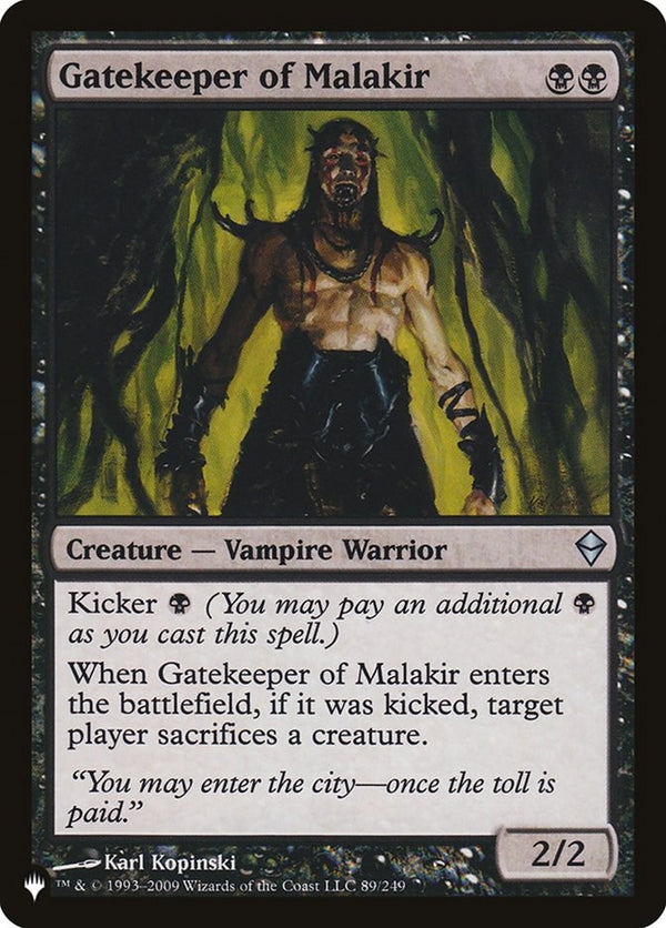 Gatekeeper of Malakir (ZEN-U-LIST)