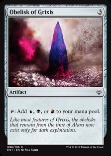 Obelisk of Grixis (E01-C)