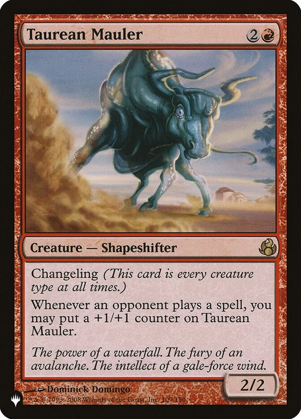 Taurean Mauler (MOR-R-LIST)