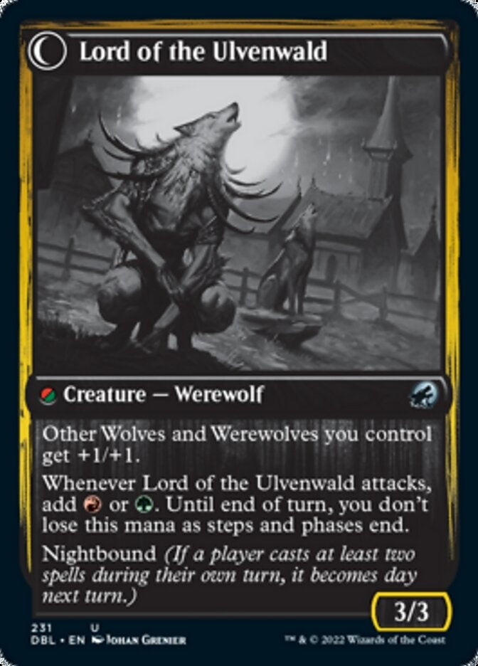 Kessig Naturalist // Lord of the Ulvenwald [#231] (DBL-U)