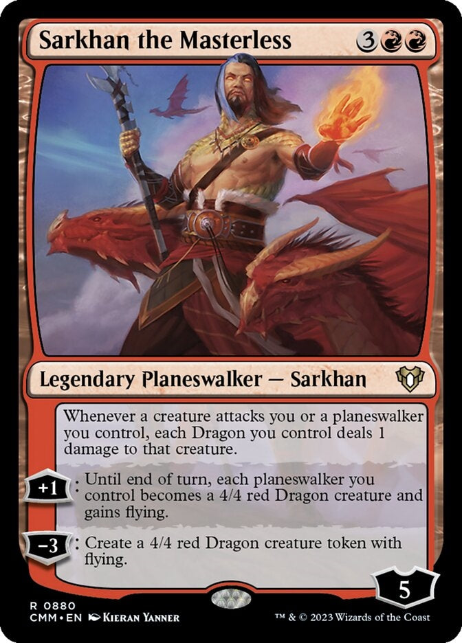 Sarkhan the Masterless [#0880 Reprints] (CMM-R)