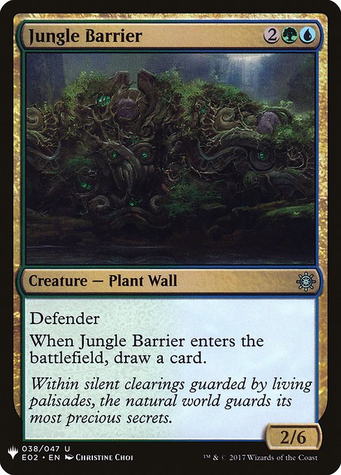Jungle Barrier [Mystery Booster