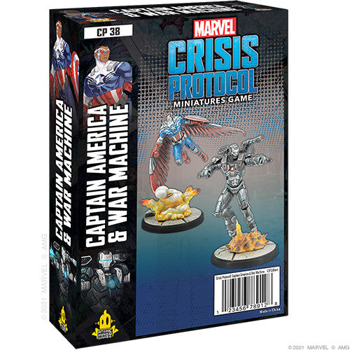 Marvel: Crisis Protocol (CP38) - Character Pack: Captain America & War Machine